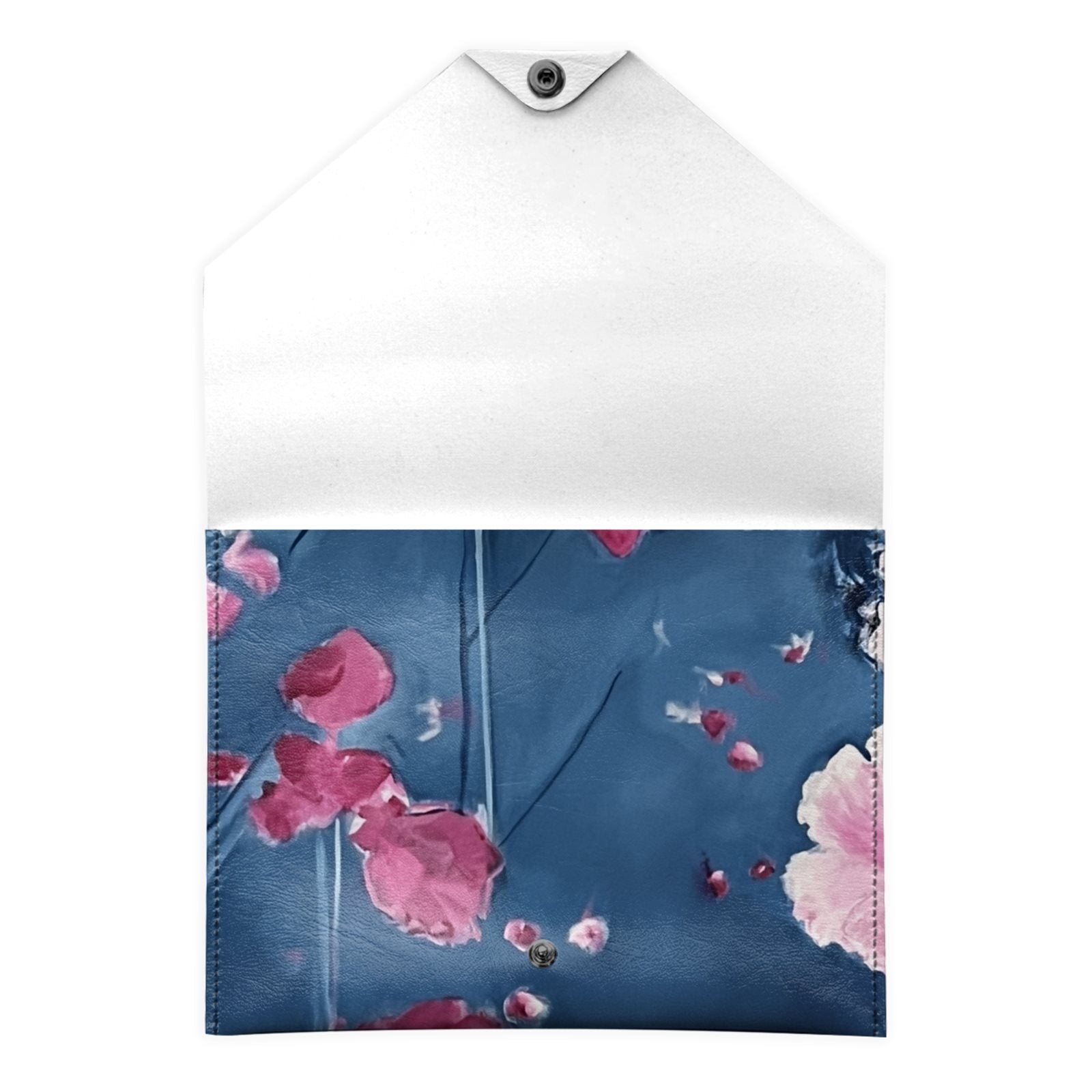 Pink Cosmos Mahjong Card Holder